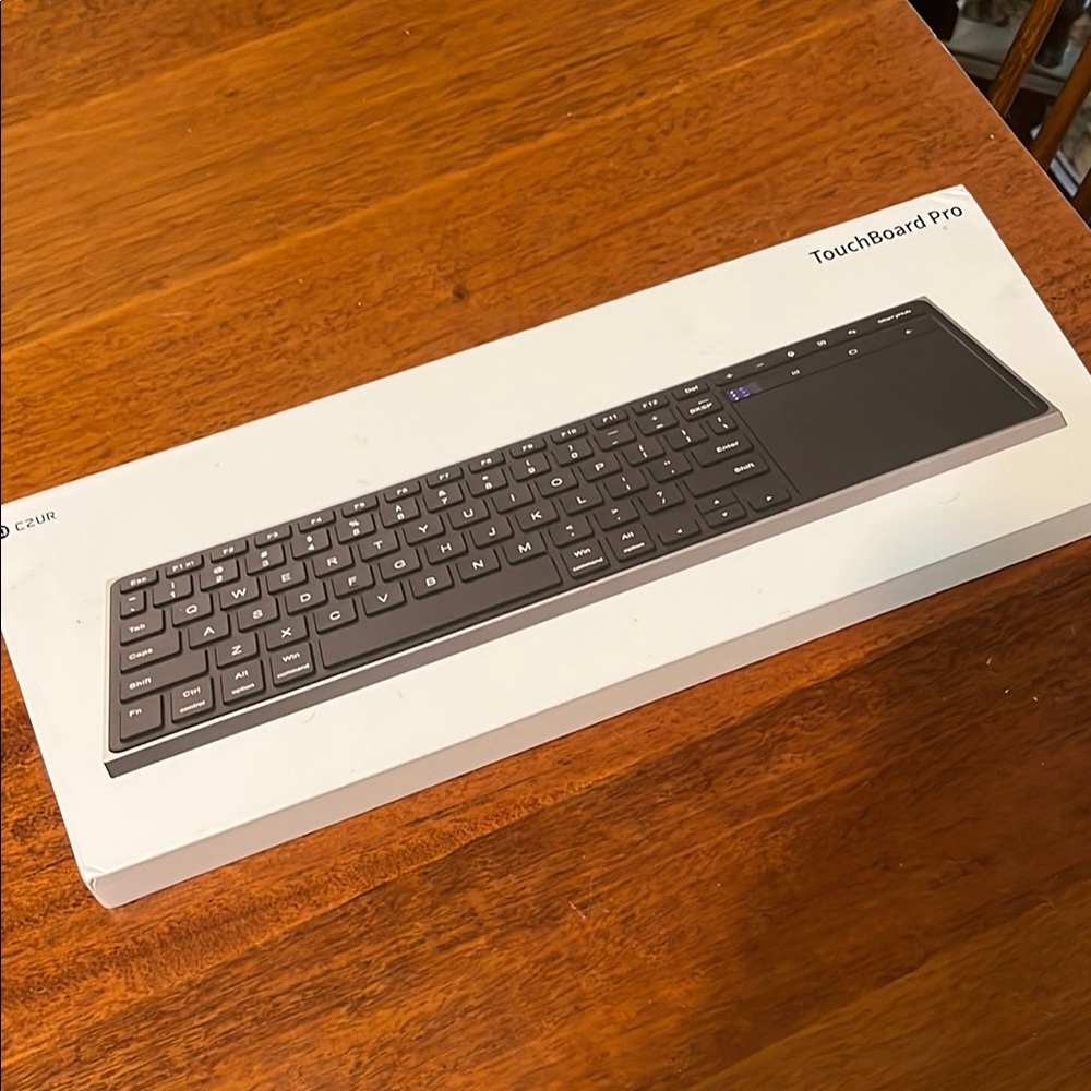 TouchBoard Pro Wireless Keyboard - Black